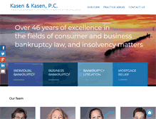 Tablet Screenshot of kasenlaw.com